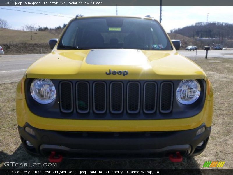 Solar Yellow / Black 2015 Jeep Renegade Trailhawk 4x4