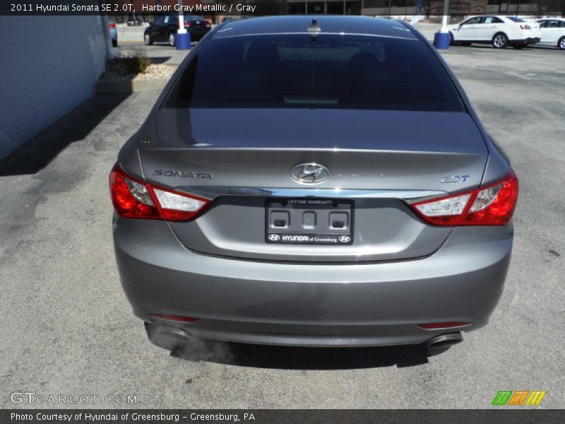 Harbor Gray Metallic / Gray 2011 Hyundai Sonata SE 2.0T