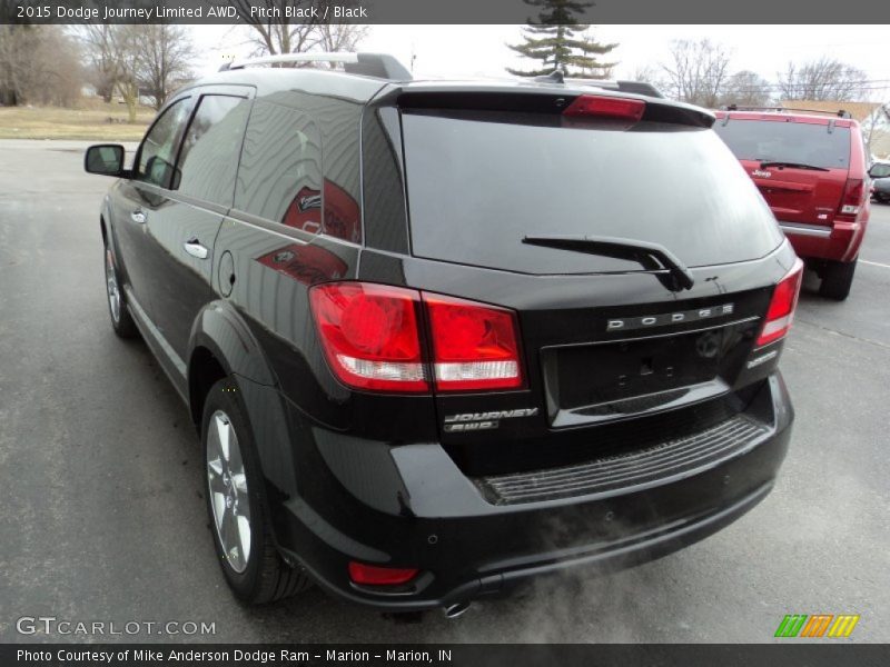 Pitch Black / Black 2015 Dodge Journey Limited AWD