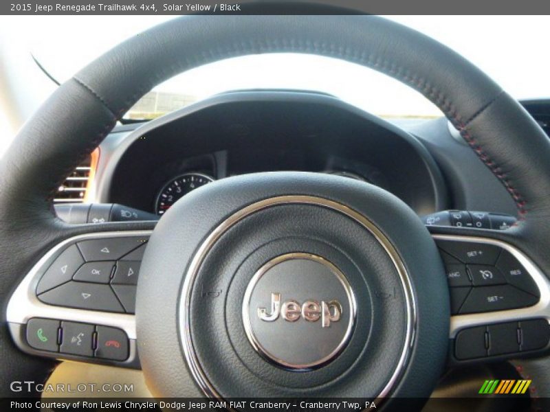 Controls of 2015 Renegade Trailhawk 4x4