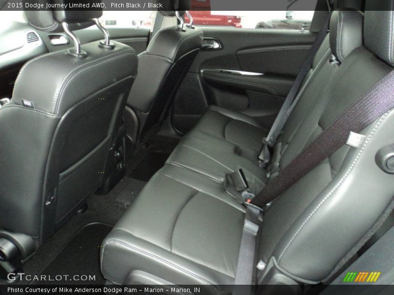 Pitch Black / Black 2015 Dodge Journey Limited AWD