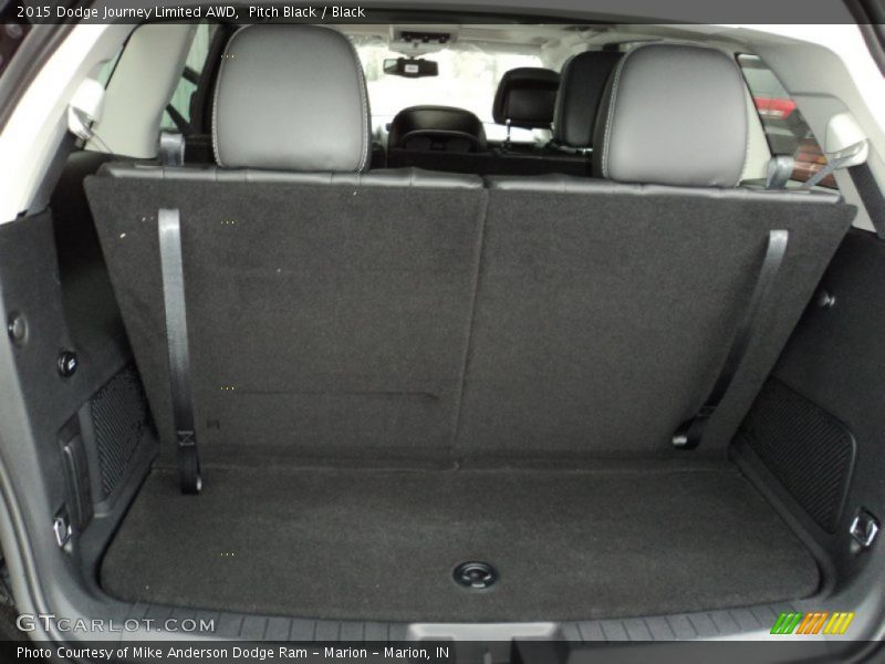 Pitch Black / Black 2015 Dodge Journey Limited AWD