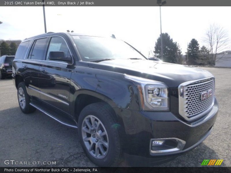 Onyx Black / Jet Black 2015 GMC Yukon Denali 4WD