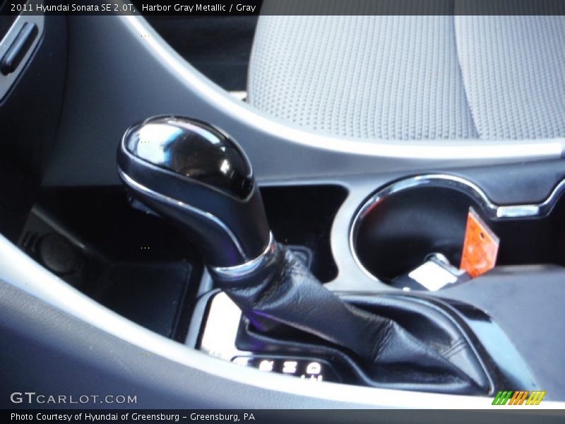 Harbor Gray Metallic / Gray 2011 Hyundai Sonata SE 2.0T