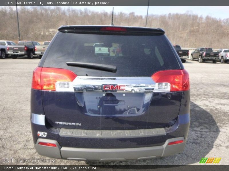 Dark Sapphire Blue Metallic / Jet Black 2015 GMC Terrain SLE