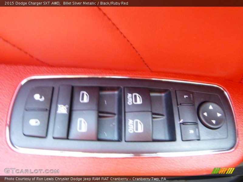 Controls of 2015 Charger SXT AWD