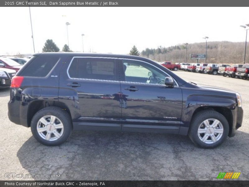Dark Sapphire Blue Metallic / Jet Black 2015 GMC Terrain SLE