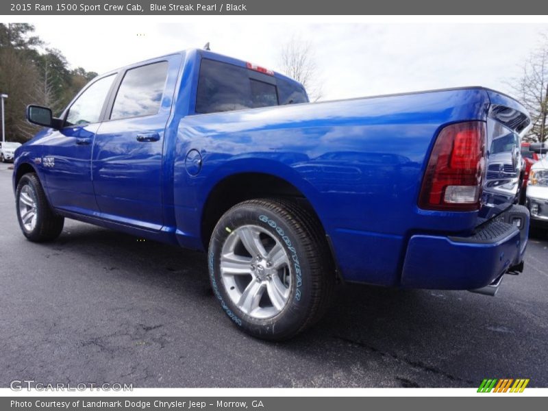  2015 1500 Sport Crew Cab Blue Streak Pearl