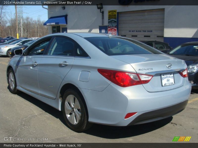 Iridescent Silver Blue Pearl / Gray 2014 Hyundai Sonata GLS