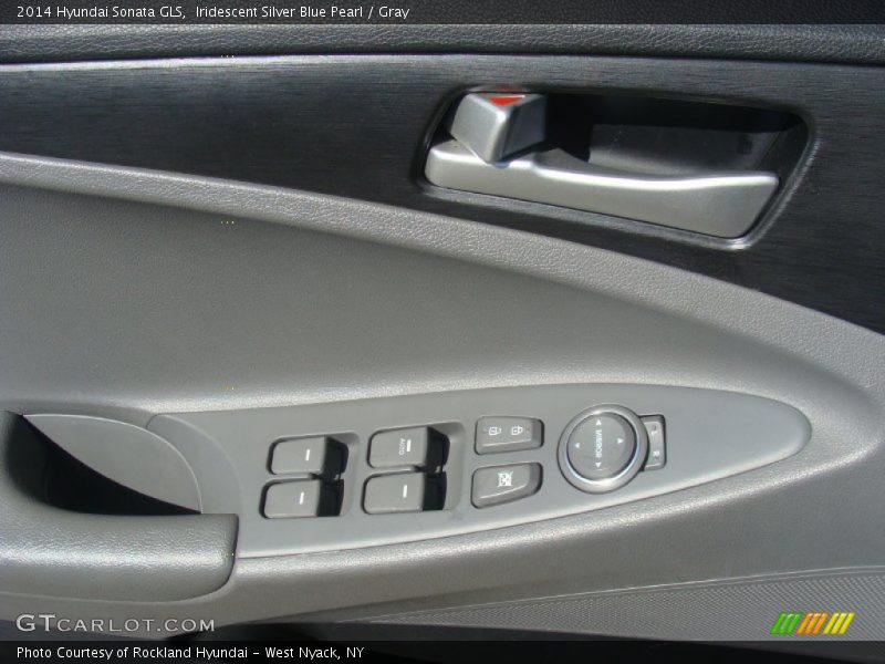 Iridescent Silver Blue Pearl / Gray 2014 Hyundai Sonata GLS
