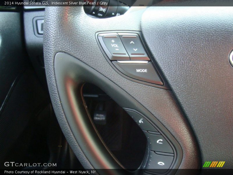Iridescent Silver Blue Pearl / Gray 2014 Hyundai Sonata GLS