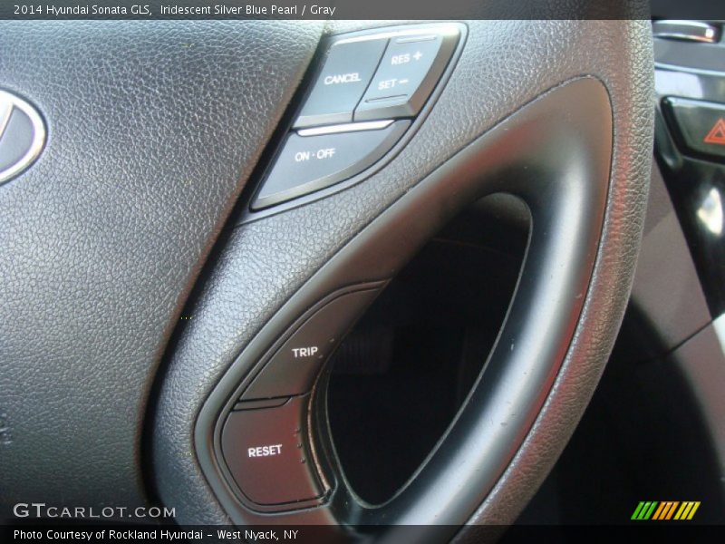 Iridescent Silver Blue Pearl / Gray 2014 Hyundai Sonata GLS