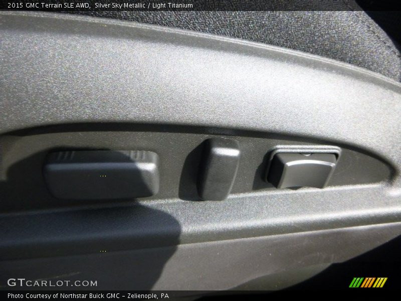 Silver Sky Metallic / Light Titanium 2015 GMC Terrain SLE AWD