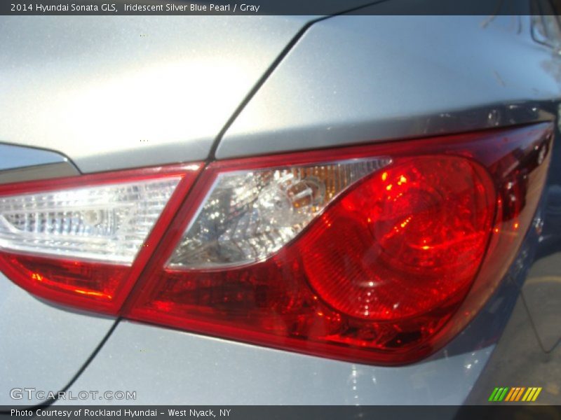 Iridescent Silver Blue Pearl / Gray 2014 Hyundai Sonata GLS