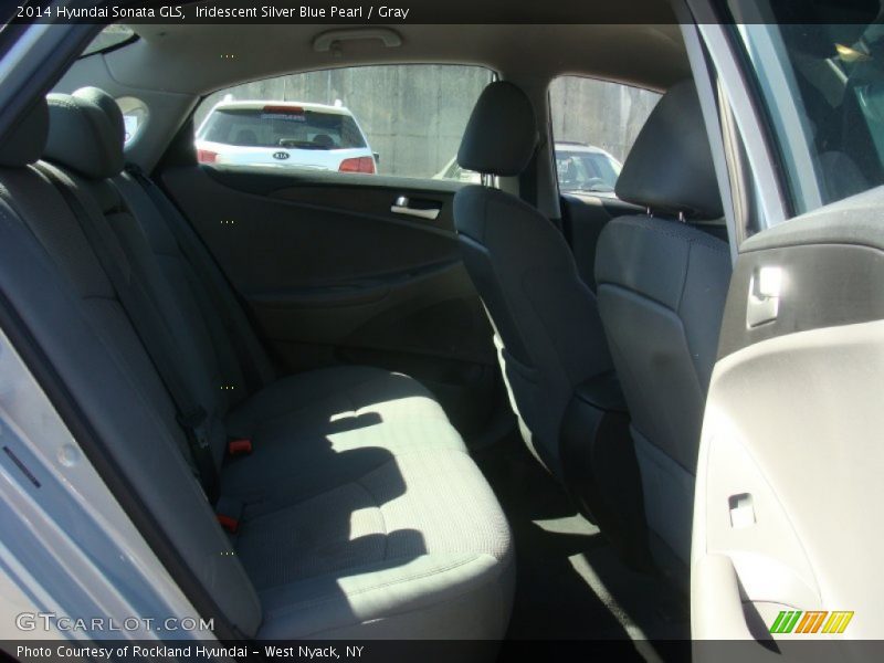 Iridescent Silver Blue Pearl / Gray 2014 Hyundai Sonata GLS