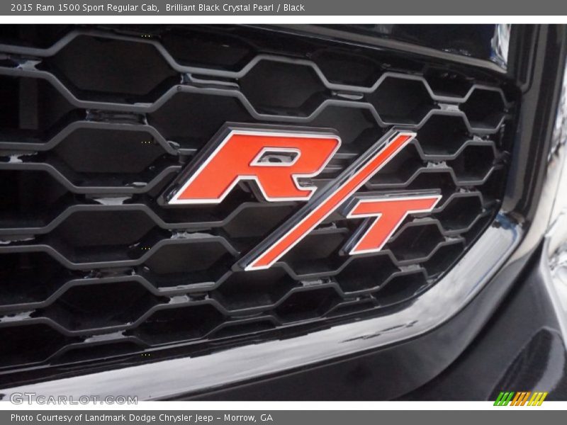 Brilliant Black Crystal Pearl / Black 2015 Ram 1500 Sport Regular Cab