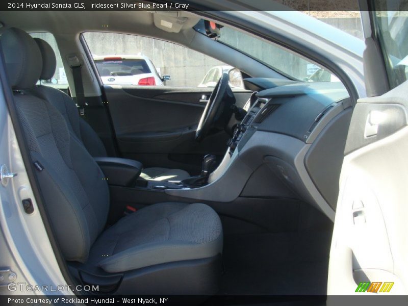 Iridescent Silver Blue Pearl / Gray 2014 Hyundai Sonata GLS