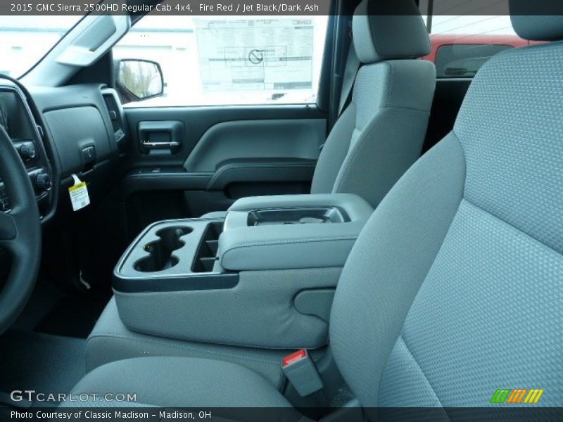 Fire Red / Jet Black/Dark Ash 2015 GMC Sierra 2500HD Regular Cab 4x4