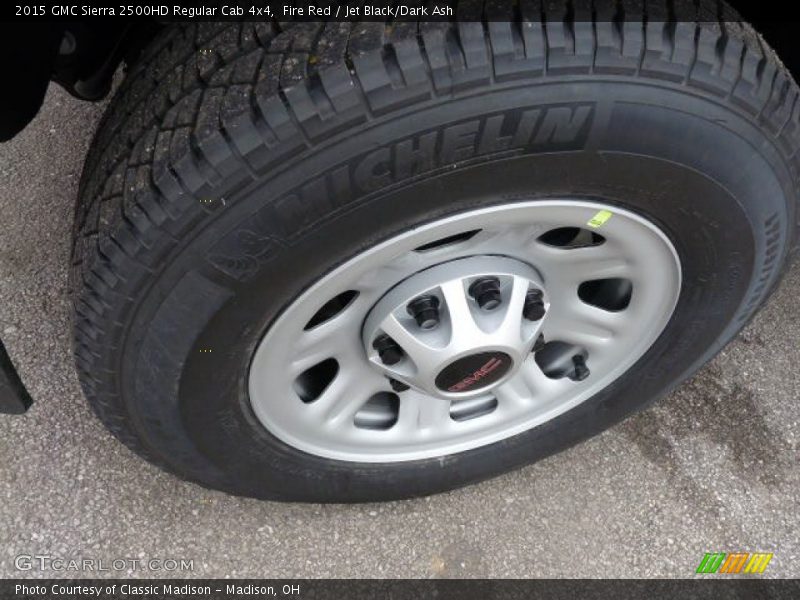 Fire Red / Jet Black/Dark Ash 2015 GMC Sierra 2500HD Regular Cab 4x4