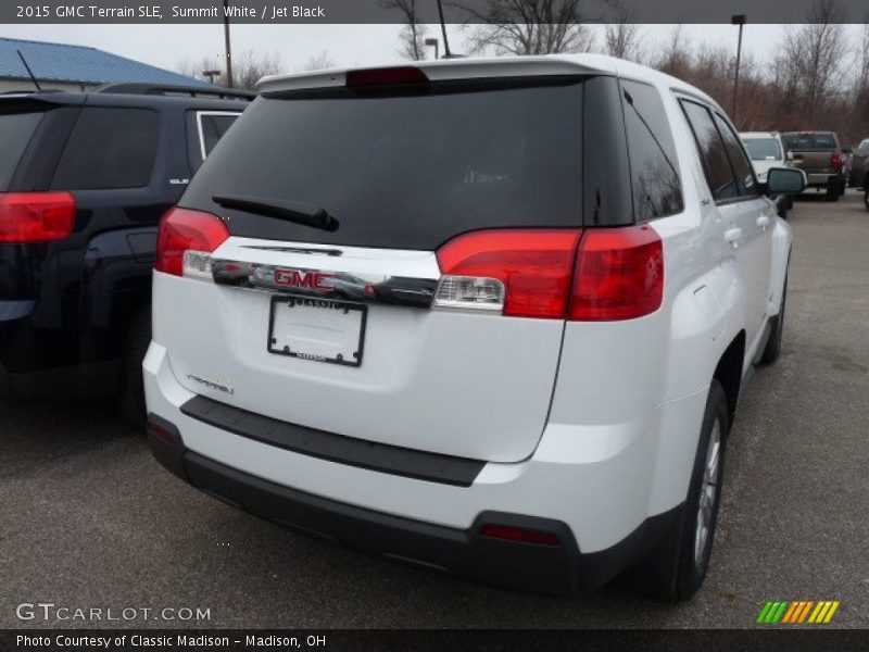 Summit White / Jet Black 2015 GMC Terrain SLE