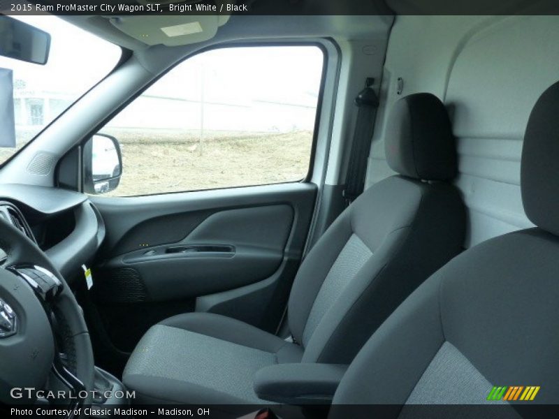 Bright White / Black 2015 Ram ProMaster City Wagon SLT