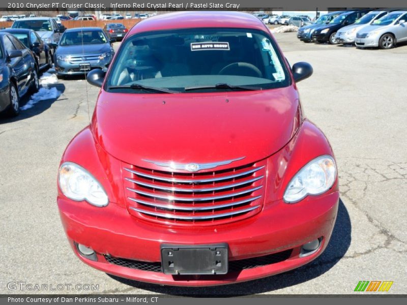 Inferno Red Crystal Pearl / Pastel Slate Gray 2010 Chrysler PT Cruiser Classic