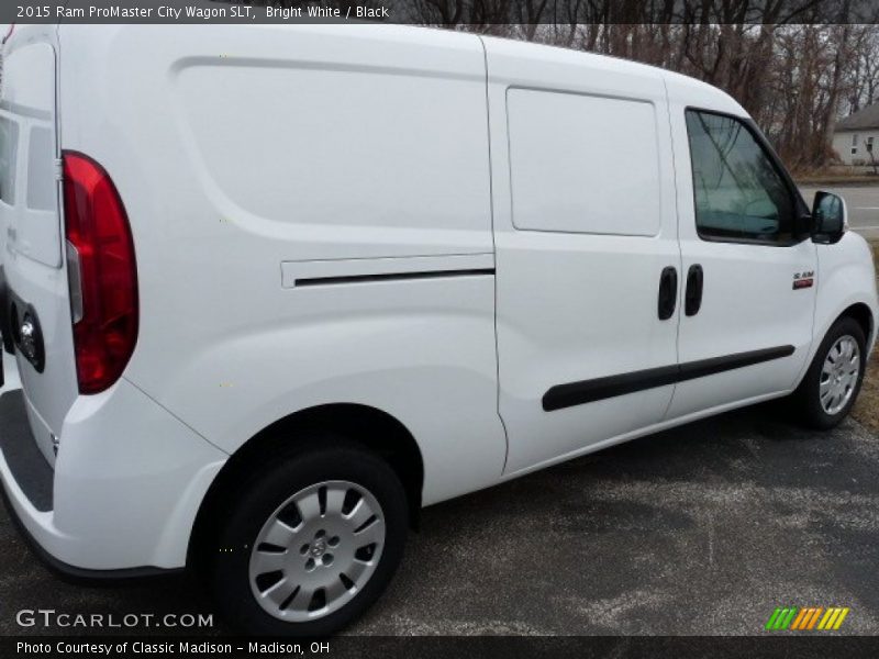 Bright White / Black 2015 Ram ProMaster City Wagon SLT