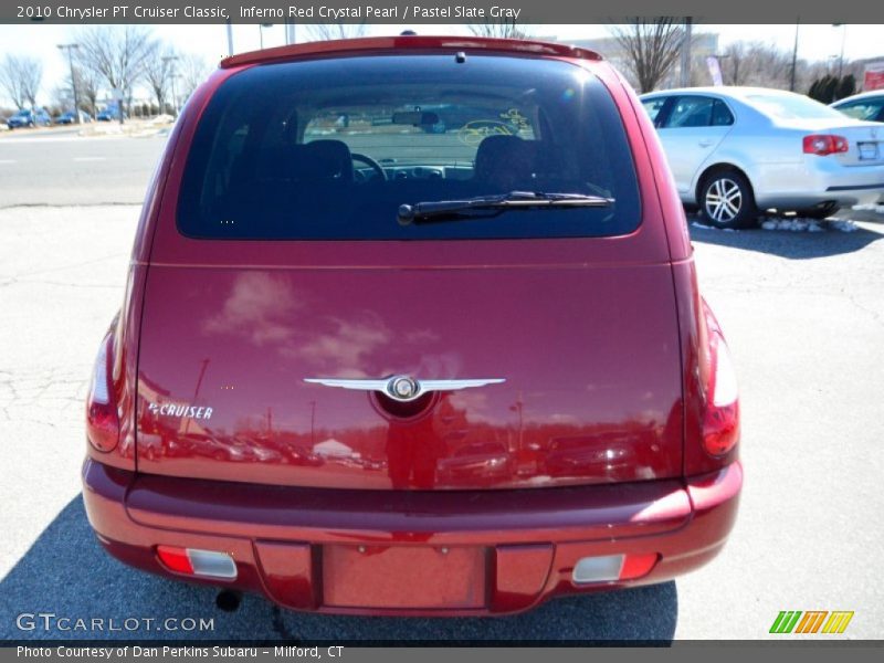 Inferno Red Crystal Pearl / Pastel Slate Gray 2010 Chrysler PT Cruiser Classic