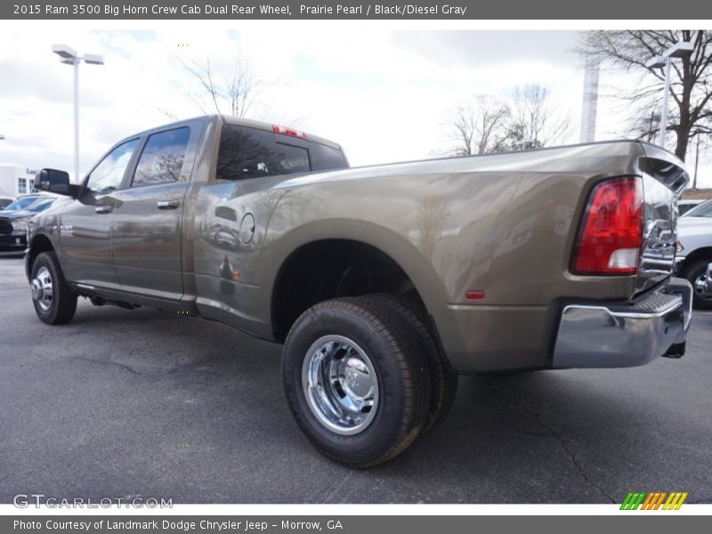  2015 3500 Big Horn Crew Cab Dual Rear Wheel Prairie Pearl