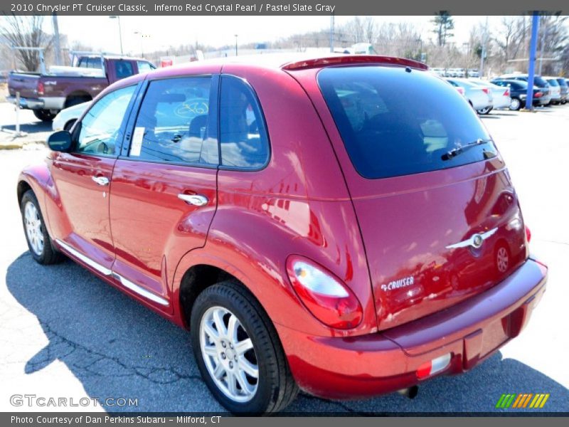 Inferno Red Crystal Pearl / Pastel Slate Gray 2010 Chrysler PT Cruiser Classic