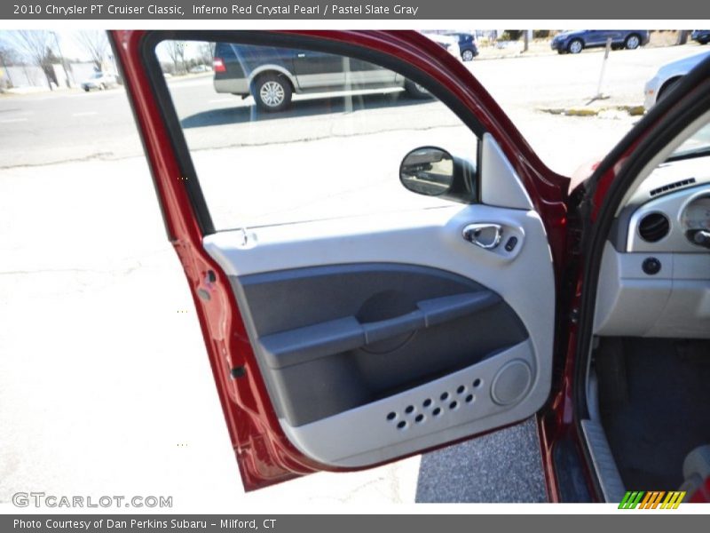 Inferno Red Crystal Pearl / Pastel Slate Gray 2010 Chrysler PT Cruiser Classic