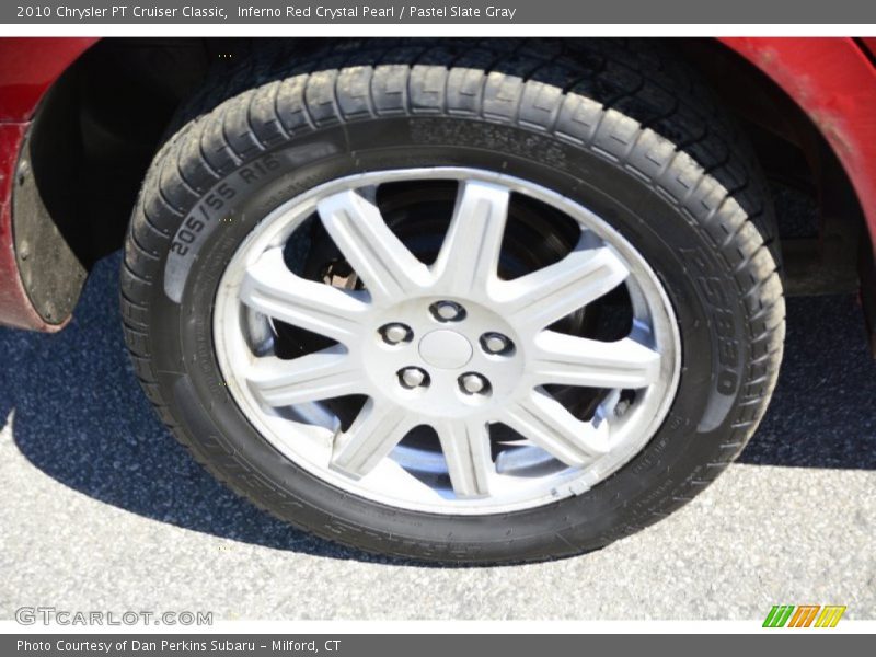 Inferno Red Crystal Pearl / Pastel Slate Gray 2010 Chrysler PT Cruiser Classic