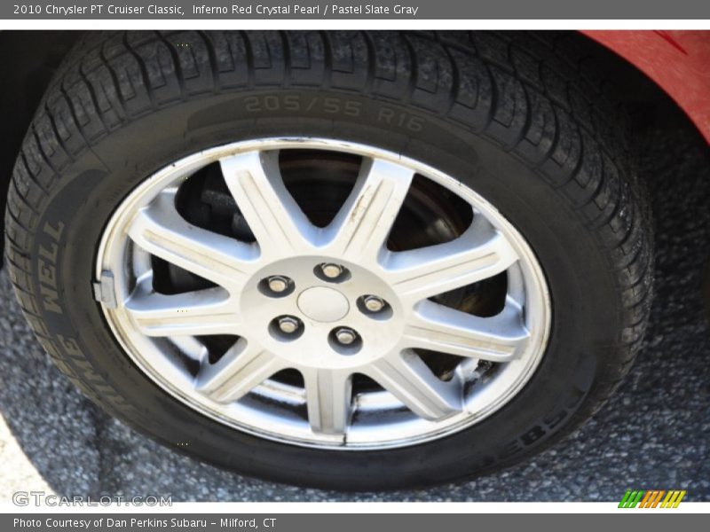 Inferno Red Crystal Pearl / Pastel Slate Gray 2010 Chrysler PT Cruiser Classic