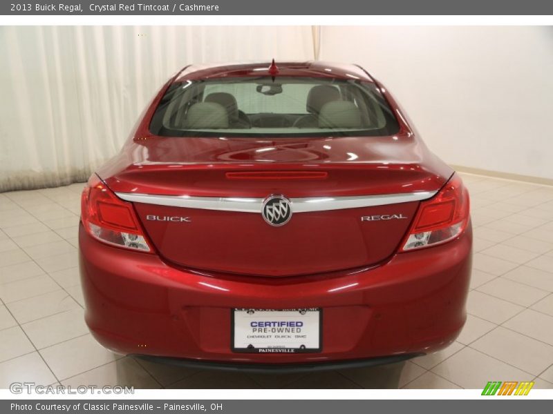 Crystal Red Tintcoat / Cashmere 2013 Buick Regal