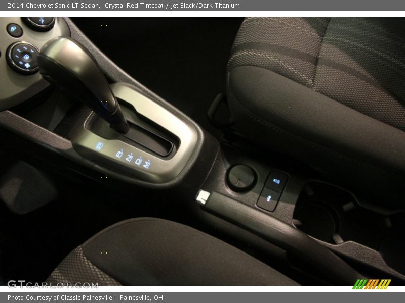 Crystal Red Tintcoat / Jet Black/Dark Titanium 2014 Chevrolet Sonic LT Sedan