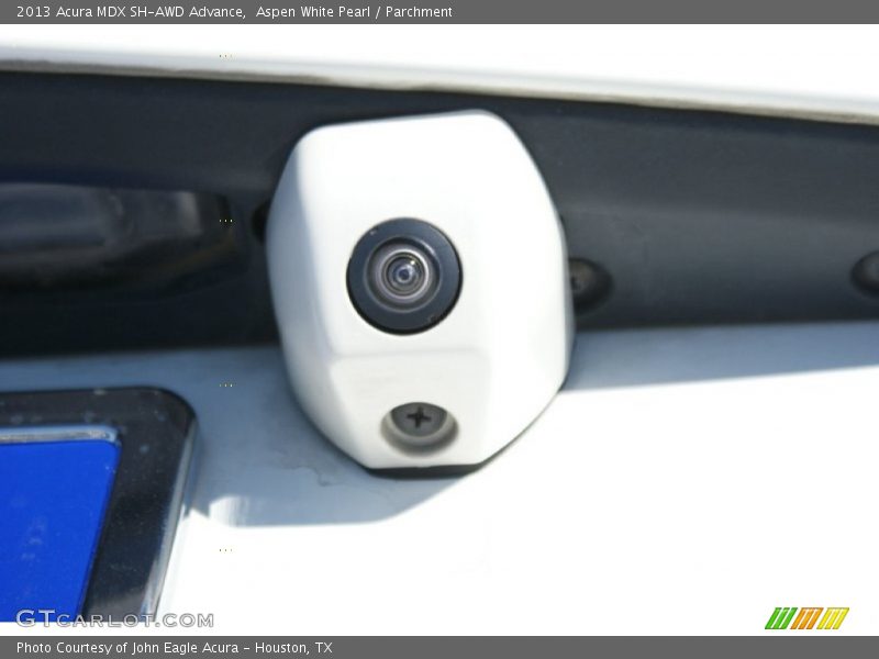 Aspen White Pearl / Parchment 2013 Acura MDX SH-AWD Advance