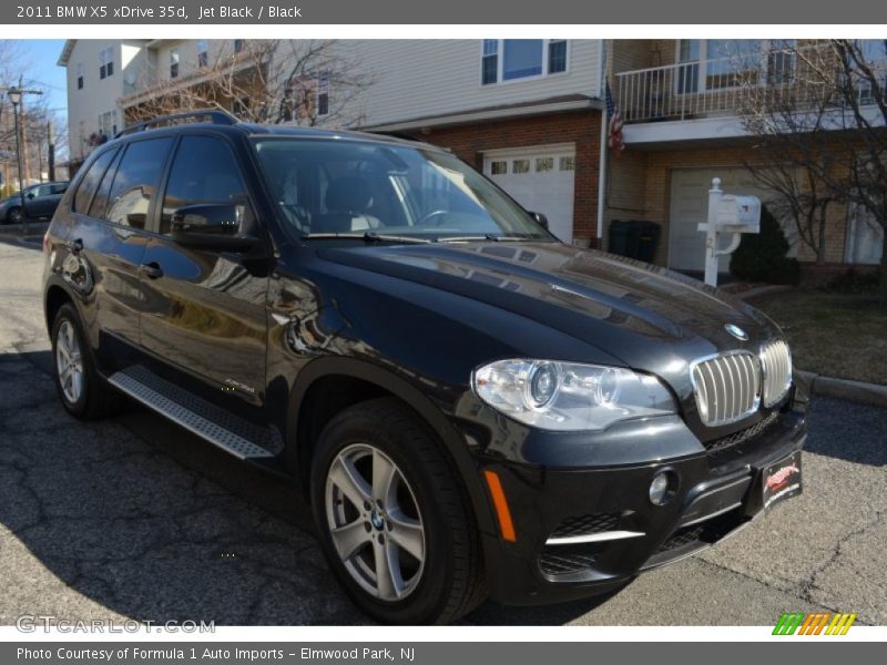 Jet Black / Black 2011 BMW X5 xDrive 35d