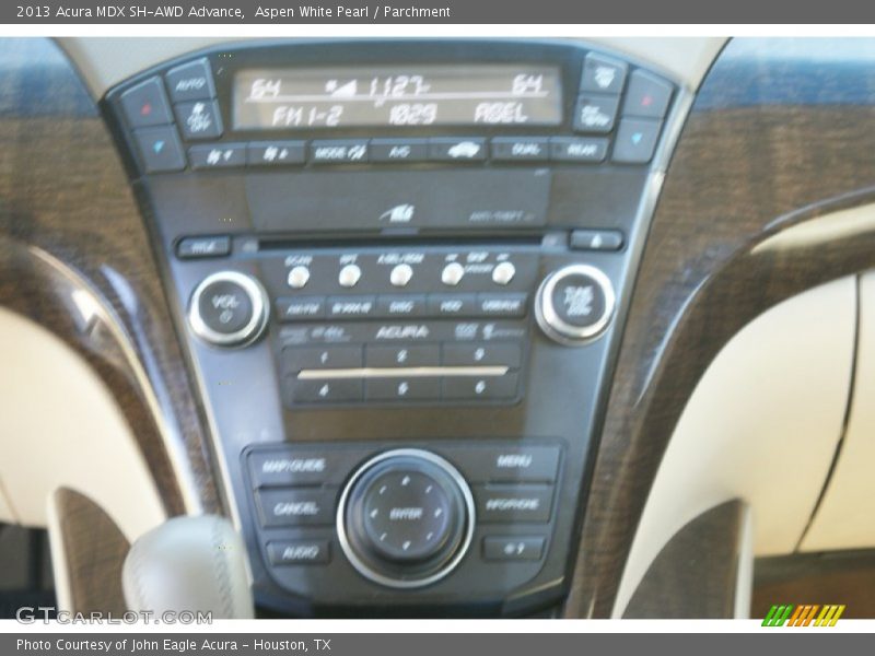 Aspen White Pearl / Parchment 2013 Acura MDX SH-AWD Advance