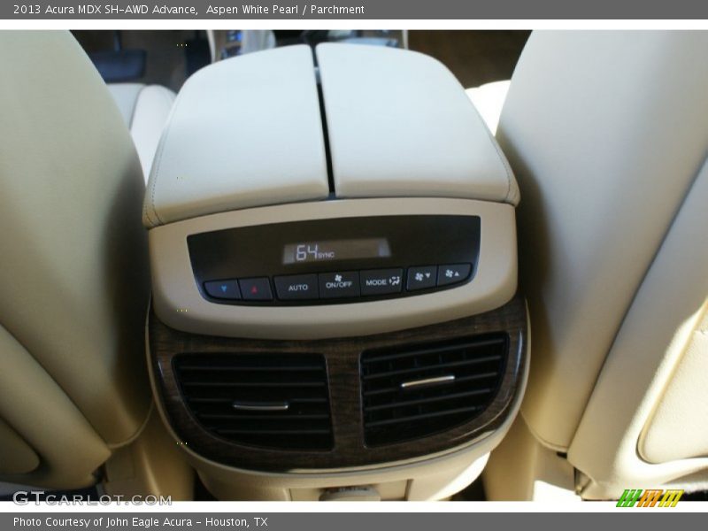 Aspen White Pearl / Parchment 2013 Acura MDX SH-AWD Advance