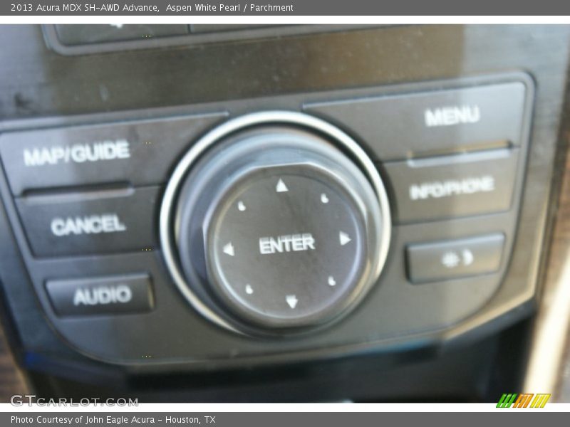 Aspen White Pearl / Parchment 2013 Acura MDX SH-AWD Advance