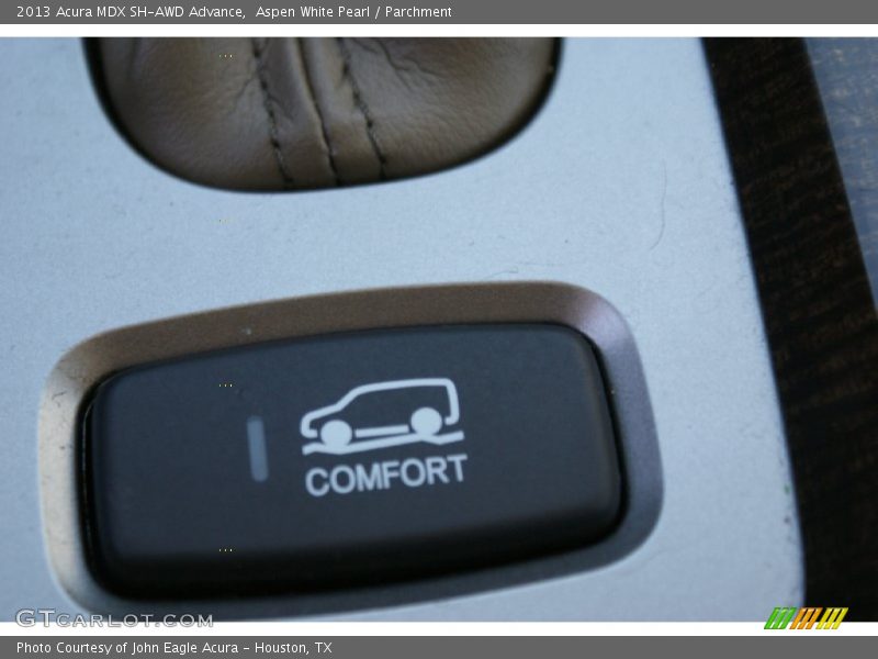 Aspen White Pearl / Parchment 2013 Acura MDX SH-AWD Advance