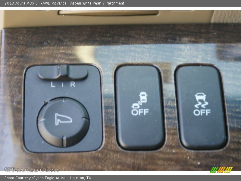 Aspen White Pearl / Parchment 2013 Acura MDX SH-AWD Advance