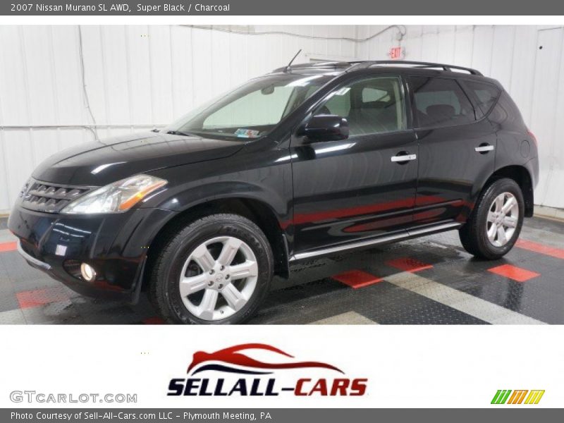 Super Black / Charcoal 2007 Nissan Murano SL AWD