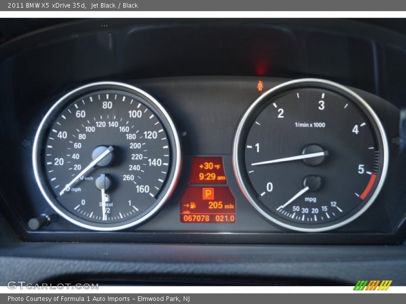 Jet Black / Black 2011 BMW X5 xDrive 35d