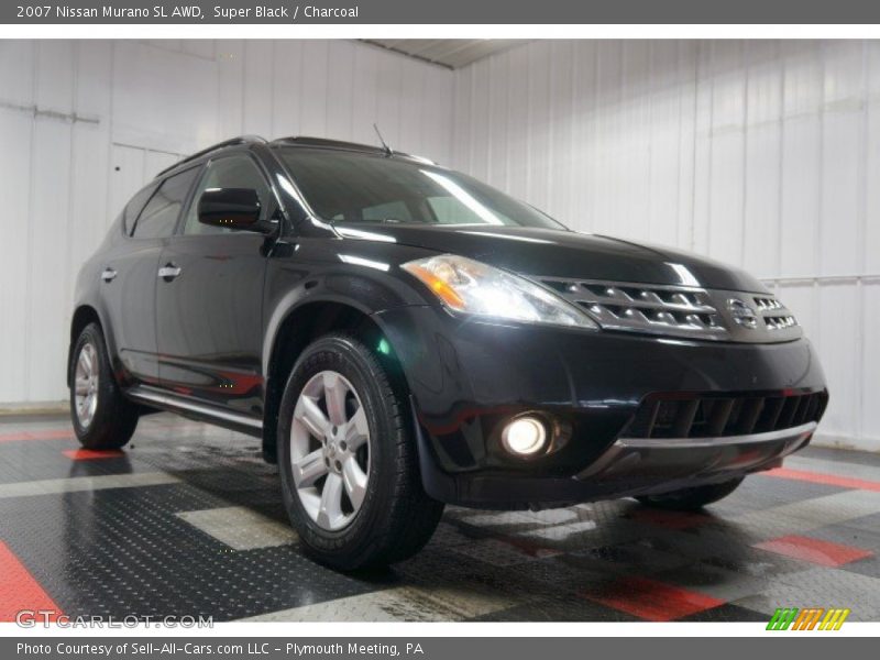 Super Black / Charcoal 2007 Nissan Murano SL AWD