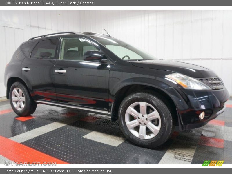 Super Black / Charcoal 2007 Nissan Murano SL AWD