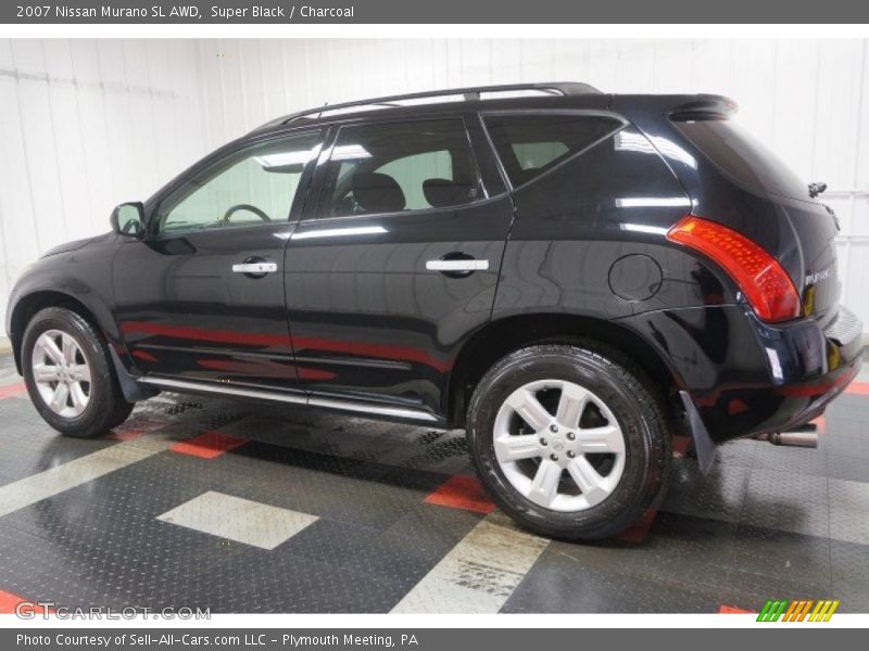 Super Black / Charcoal 2007 Nissan Murano SL AWD