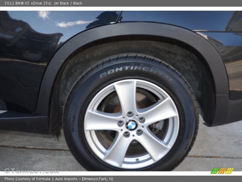 Jet Black / Black 2011 BMW X5 xDrive 35d