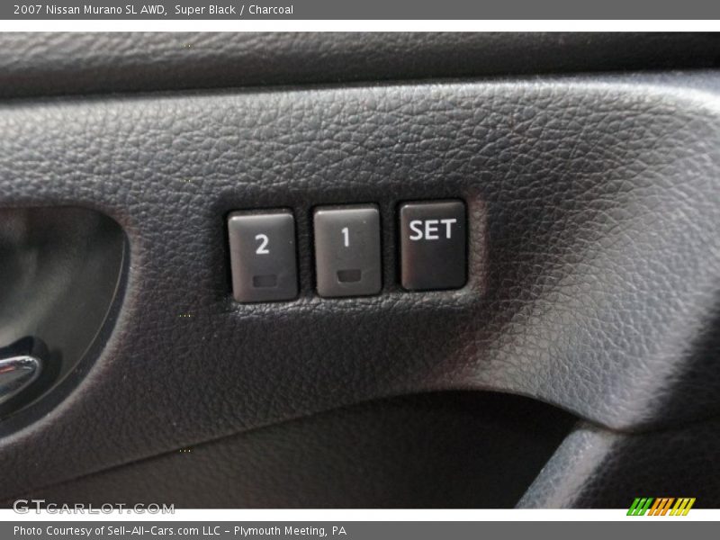 Super Black / Charcoal 2007 Nissan Murano SL AWD