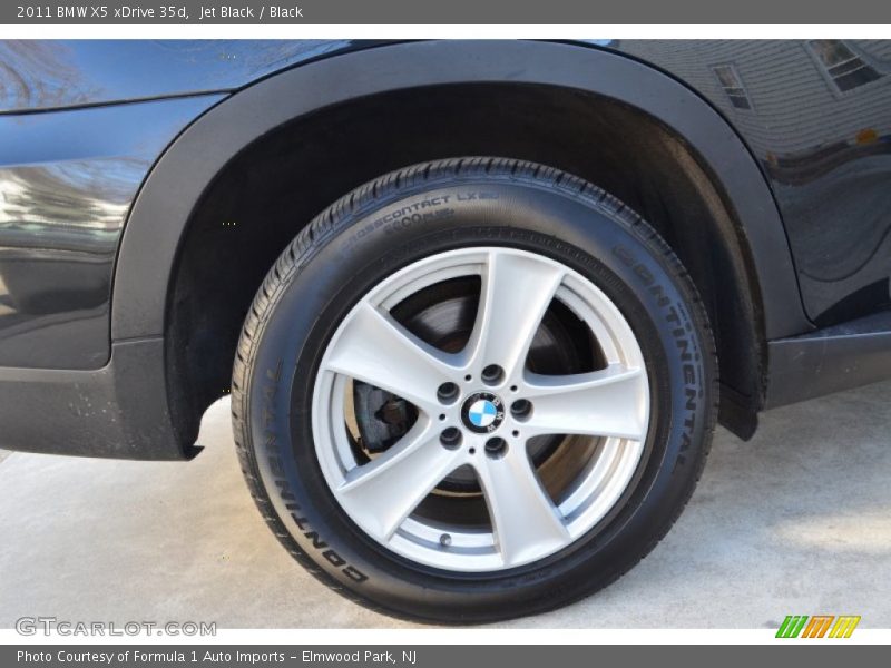 Jet Black / Black 2011 BMW X5 xDrive 35d